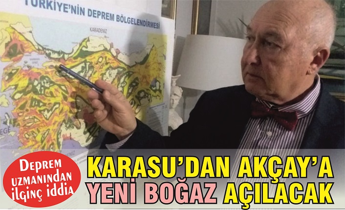 Deprem uzmanı Ahmet Ercan'dan Karasu için ilginç iddia