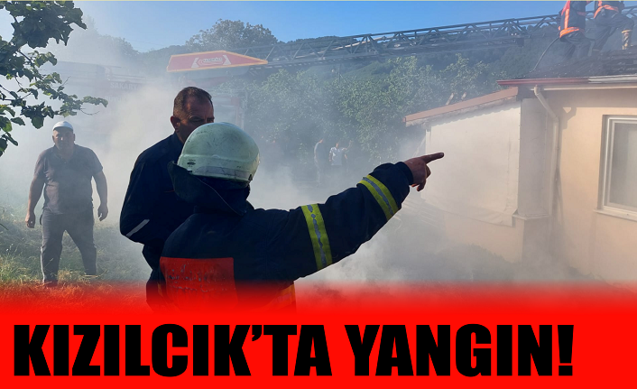 Kızılcık'ta yangın!