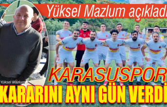 Karasuspor Türkiye’de 266 takımın düşündüğü kararı verdi!