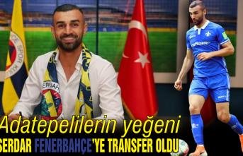Adatepelilerin yeğeni Serdar Fenerbahçe'ye transfer oldu