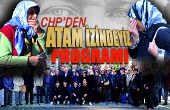 CHP'den 'Atam izindeyiz' programı