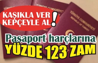 Kaşıkla ver kepçeyle al: ‘Pasaport ücretlerine yüzde 123 zam!’