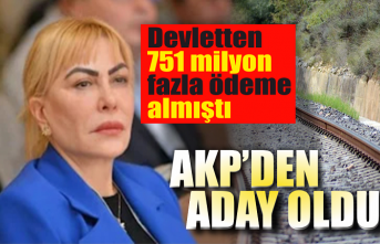 Devletten 751 milyon fazla ödeme alan şirketin ortağı Yasemin Açık, AKP’den aday adayı