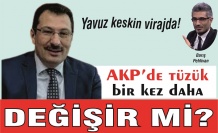 AKP'de tüzük bir kez daha değişir mi?
