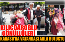 Kılıçdaroğlu Gönüllüleri Karasu'da vatandaşlarla buluştu