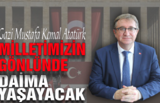 Kaymakam Helvacı: 'Gazi Mustafa Kemal Atatürk,...