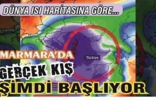 Dünya ısı haritasına göre… Türkiye’ye kutup...