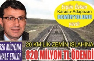 Ergün Özkan yazdı: Karasu-Adapazarı Demiryolu;...