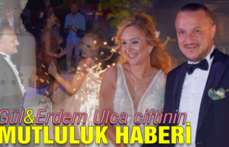 Gül&Erdem Ulca çiftinin mutluluk haberi...
